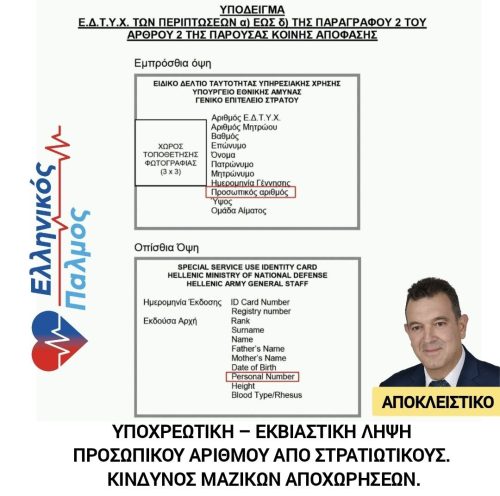 «Σε ανοιχτή σύγκρουση με την κυβέρνηση ο βουλευτής Νίκος Παπαδόπουλος για τον Π.Α. στο στράτευμα. Εθνικά επικίνδυνη και παράνομη η επιβολή Π.Α. στους στρατιωτικούς» 8 photo 2026 03 12 14 36 26 2