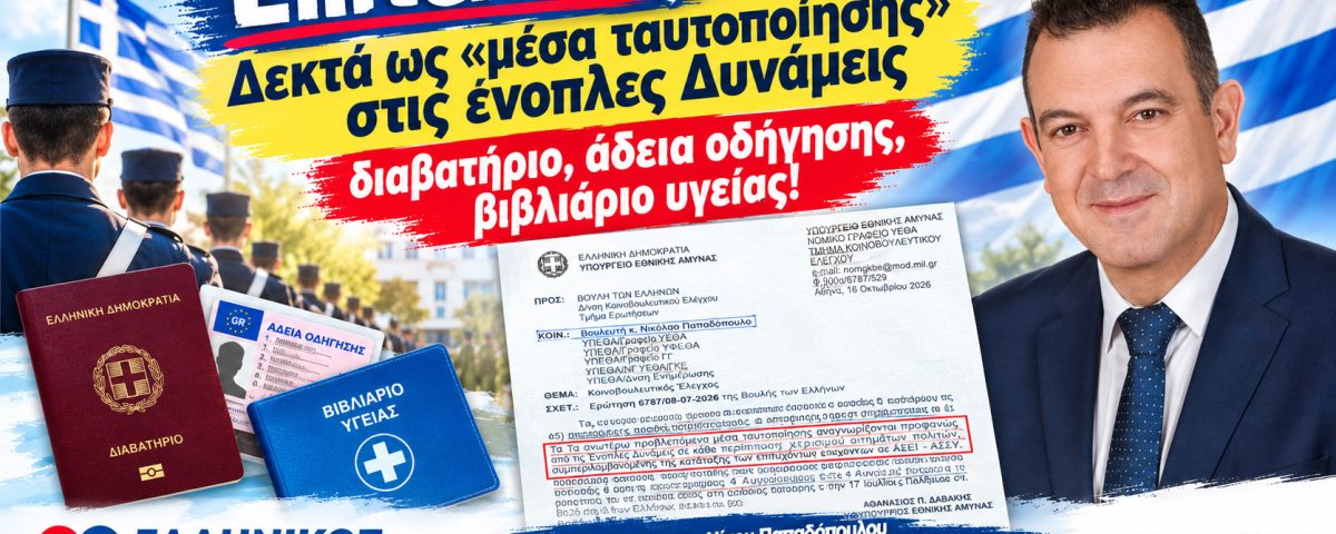 Πανελλήνιες Στρατιωτικές Σχολές Αφίσα οριζόντια jpg